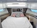 The owner's cabin is located in the bow and has a comfortable double berth
