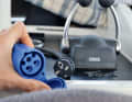 The Schuko rogue: An adapter can be used for the few harbours where there is only one Schuko socket, but it is not ideal