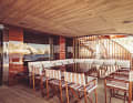 Sufficient space for dining together