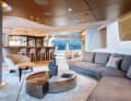 Villa style: thanks to a width of almost 15 metres, the living space is enormous