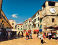 Kotor is a popular tourist destination - also for the numerous cruise passengers