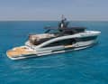 The upper deck offers 160 square metres of living space
