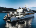 The 68-metre shadow yacht "Nebula" presented in detail and Kirsten Schwalgien interviewed