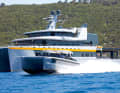 Mini-Me: "Shadow Kitten" bears the same signature as the support yacht