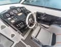 The instrument panel is clearly laid out and offers enough space for everything