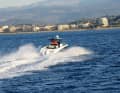 Two Yamaha outboards power the Jeanneau