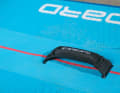 Padded handle instead of rigid webbing, which is uncomfortable even when carried for short distances