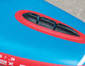 Scatola per pinne divise facile da rollare (es. Starboard, Indiana, tavola da paddle)