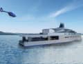 Monohull: Schwalgien's 65 metre long monohull "Origami" is in Moravia Yachting's portfolio