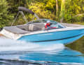 The boat impresses with its sporty handling