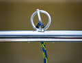 Many boats are equipped with a holder for the water ski line
