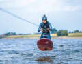 A foilboard is suitable for slow boats