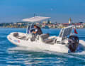 Der Rumpf der Gala Viking 650 überzeugt durch seine robuste Konstruktion, geringe Krängung und gute Rauwassereigenschaften