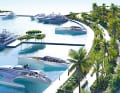 Zamani Islands: Im inneren Ring des Malediven-Atolls soll bis zum Jahr 2026 eine 60 000 Quadratmeter große Marina entstehen