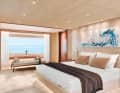 Giorgio M. Cassetta utilised the interior volume of 470 Gross Tons to create a discreet interior.