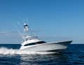 ... und nimmt mit seiner neuesten „Catch 23“ (Bayliss 82') regelmäßig an Wettbewerben im Big Game Fishing teil