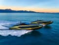 Versatile: McGregor shoots across the sea at 63 knots on the Tecnomar for Lamborghini or ...