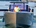 Charter-Spaß: Magic Johnson auf einem Chaseboot