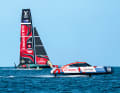 The foilers are part of the escort boat fleet