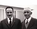 Carlo Riva (links) mit Vater Serafino