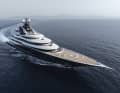"Kismet": The 122-metre Lürssen goes on charter trips.