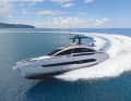 As a shipyard group, Ferretti is presenting the brand new 23.98 metre Pershing GTX 80, among other things