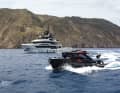 "Maverick": on board the 44-metre explorer with owner Tom Schröder.