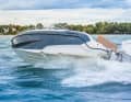 With the choppy water that Lake Constance had to offer due to the stormy weather during the test drives, the ...