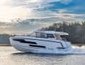 With the Aquador 400 HT, the Finnish shipyard presents a stylish 40-foot boat.