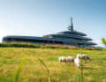 Grün: 2023 launchte Feadship die 84 Meter lange „Obsidian“.