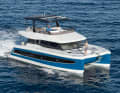Auch im Programm: Fountaine Pajot MY6. Auch hier beträgt die Vertragslaufzeit fünf bis sieben Jahre, mit der Option, die Yacht nach Vertragsende zu übernehmen oder zu verkaufen.