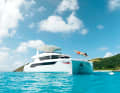 Motor yachts, sailing yachts and catamarans are part of The Mooring's fleet.