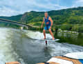 Enjoying sport: Patric Polch loves water sports in all its facets.