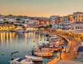 The Bay of Mahón is the second largest natural harbour in the world after Pearl Harbour and the largest in the Mediterranean.