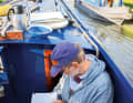 The "Cruising Guide" is one of the most important books on board.