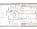 Upper deck: From the bed, the owner couple can enjoy the view ahead and access the similarly spacious marble bathroom from the seven-metre-long dressing area.