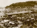 History: Boat show at Port Hercule before the First World War.