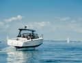 Bei der BOOTE Foil-Experience konnten sich Interessierte für eine Probefahrt mit der Candela C8 anmelden.