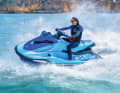 Up to three people can ride on the VX Deluxe.