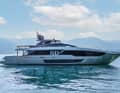 The Ferretti Group will be occupying the particularly prominent jetties directly behind the Palais de Festival with eight models. Among them are the Riva 112' Dolcevita Super, ...