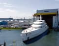 Hochbetrieb: In Vlissingen empfing Amels bereits vier Stahl-Alu-Kaskos des 80-Meter-Modells, zwei weitere Einheiten folgen.