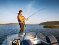 The motorboat is the perfect starting point for fishing:  Flexible in use and practical for equipment and prey.