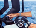 The Mercury joystick system makes harbour manoeuvres easier.