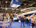 Both yachts and smaller boats can be admired at the trade fair.