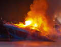 Feuer an Bord bedeutet in der Regel den Verlust des Schiffes.