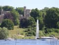 Schloss Babelsberg auf dem östlichen Havelufer.