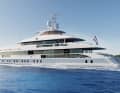 Die 50-Meter-Yacht treiben zwei MTU-Pakete auf maximal 16,3 Knoten an. Reichweite: 3.750 Seemeilen.
