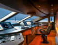 The captain has a private suite