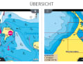 Die Rasterkarte macht hier trotz kleinem Zoomschritt einen deutlich sichtbaren Sprung zur nächstbesseren Auflösung | Screenshots: Olaf Schmidt