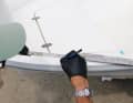 Step 2: Determining the location - In this step, the dimensions specified in the assembly instructions must be transferred to the boat